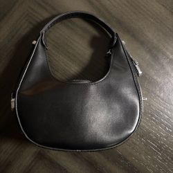Black Mini Hobo Bag