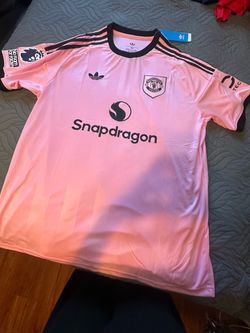 Pink Manchester United Adidas Jersey – New w/ Tags – Fits XL