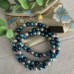 💙HONORA • Blue Moon Cultured Pearl Bracelets 
