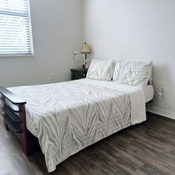 Full Size Futon Bed Modern Japanese Style Luxury Firm Mattress 