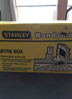 Stanley Mitre Box