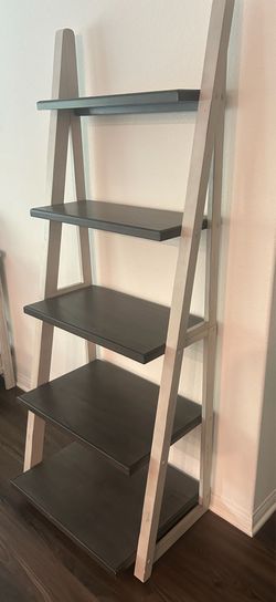 Laddered bookshelf