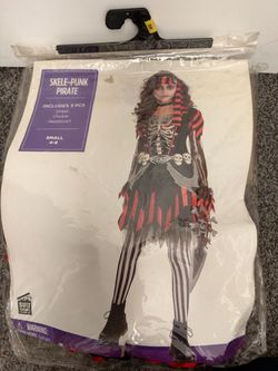 Girls Punk Pirate dress Halloween Costume