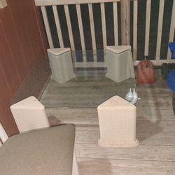 Glass Table With Stone Base