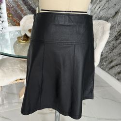 Boston Proper leather skirt Size 4