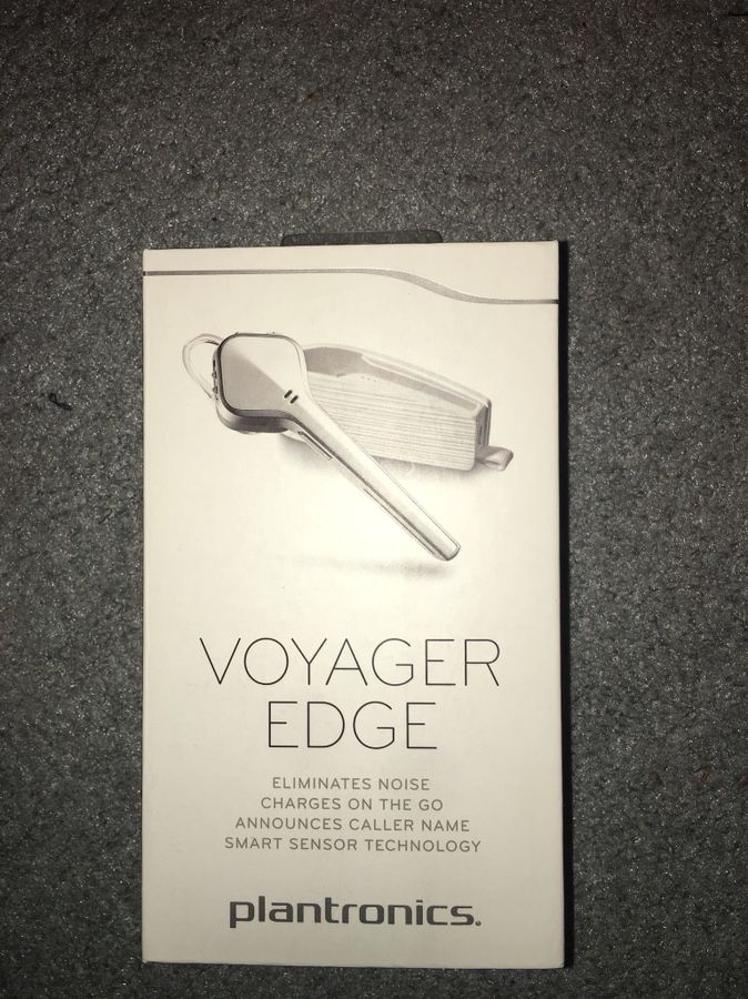 Bluetooth headset plantronics voyager edge