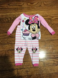 18 Month Minnie Mouse pajama set!