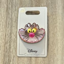 New Disney Pin Chesire Cat Pink Disneyland