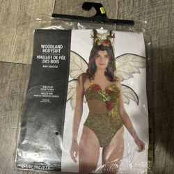 S/M Woodland Fairy Bodysuit Halloween Costume 