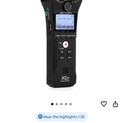 H1N Zoom recorder