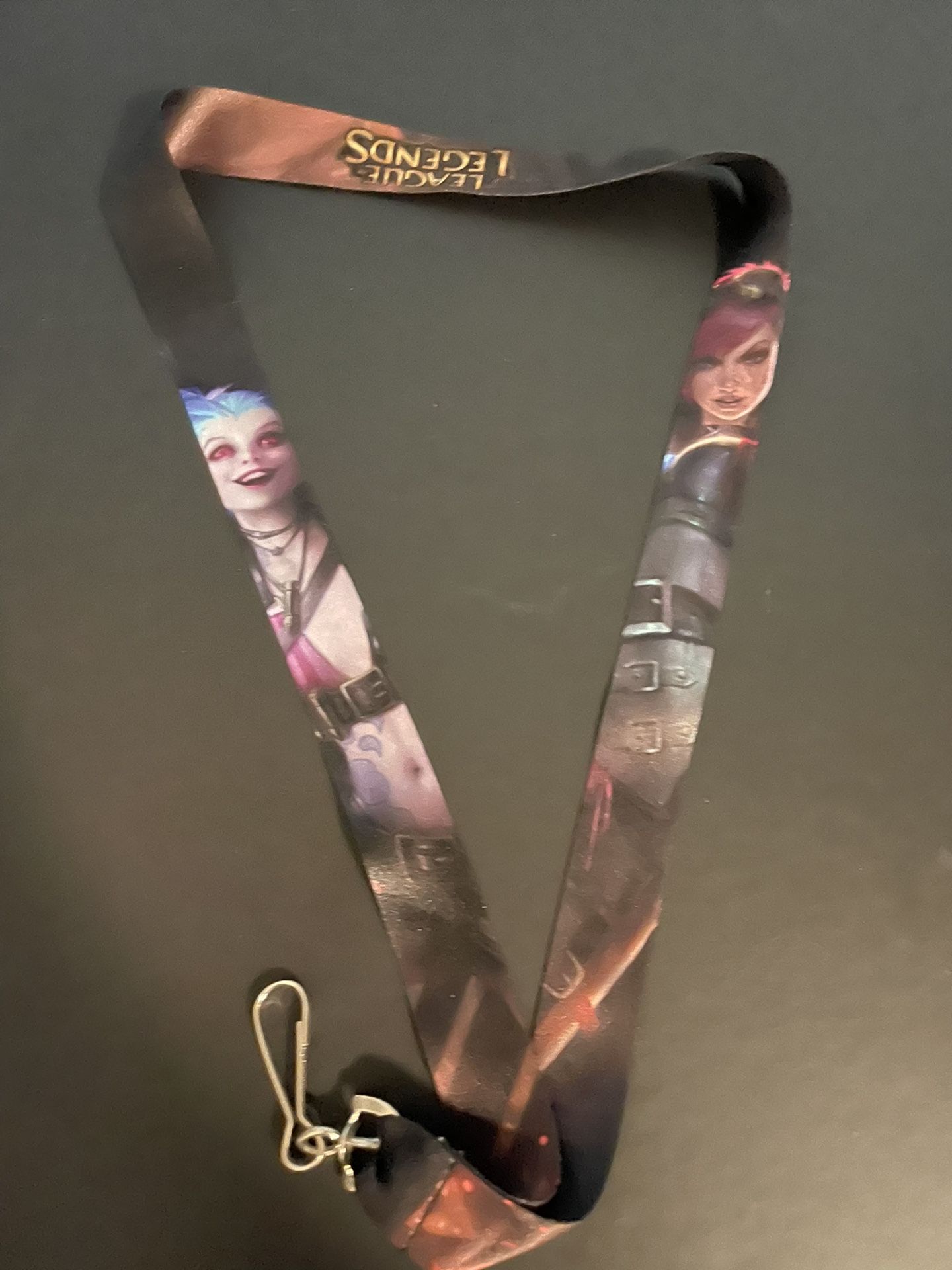 League of Legends Lanyard - Vi and Jinx Arcane