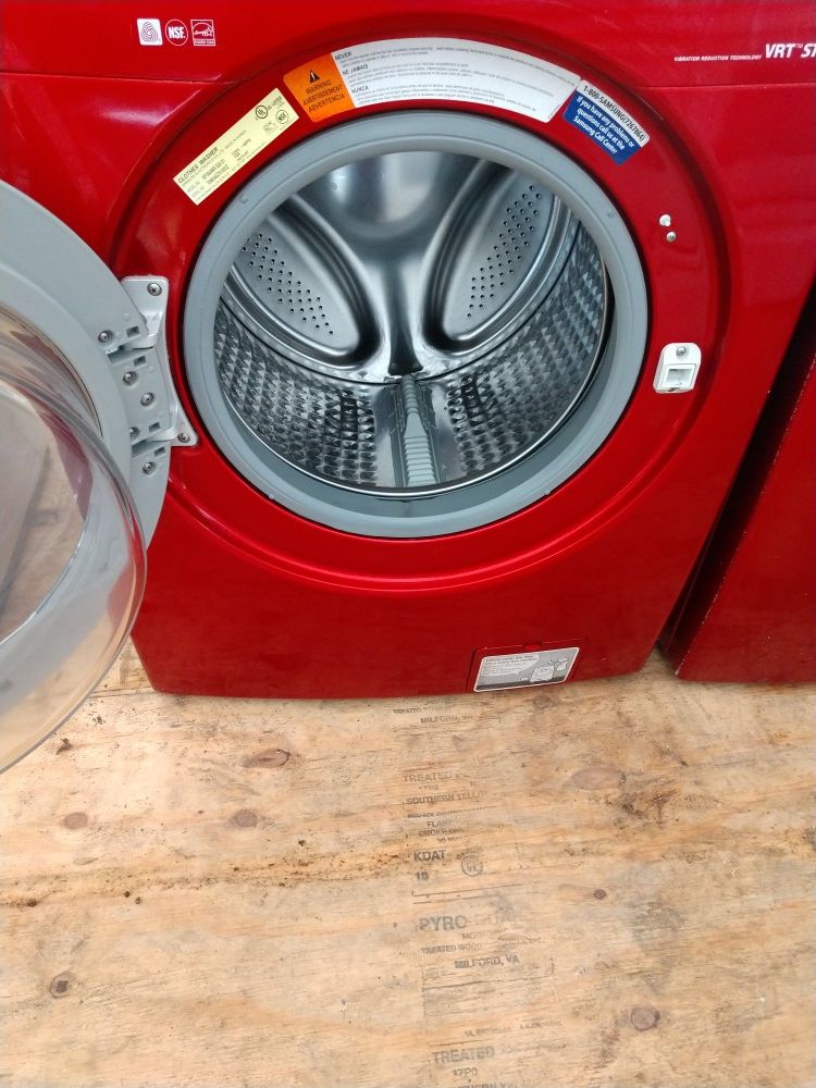 Samsung front load washer and dryer set everything works great 60 days warranty for Sale in
