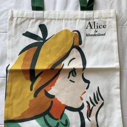 Alice In Wonderland Tote Bag 