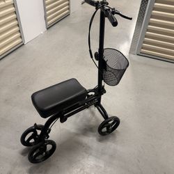 Knee Walker With Basket Like New