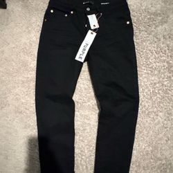 Purple jeans