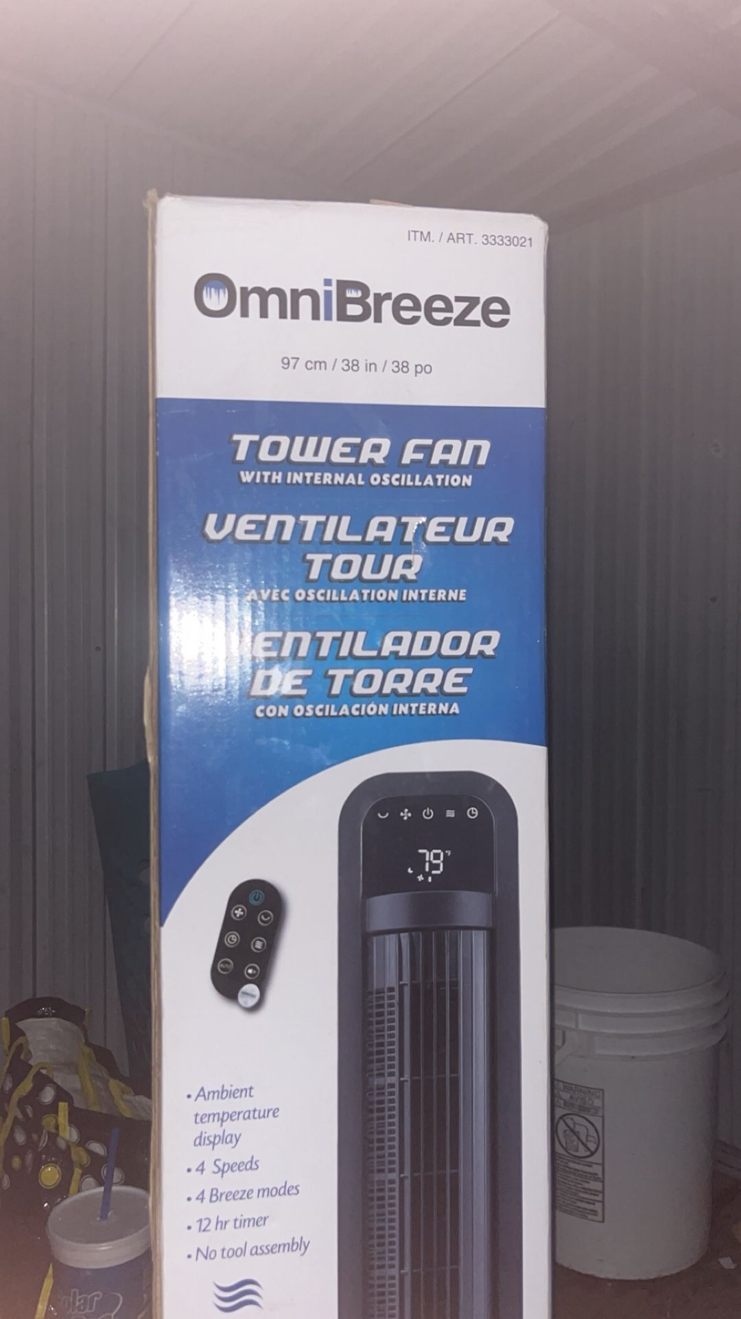 OmniBreeze Tower Fan