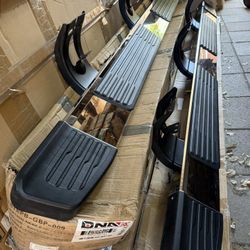 Estribos Crew Cab Running Boards for Ram Silverado Sierra F-150 F-250