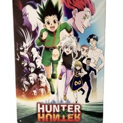 Hunter X Hunter - Manga / Anime TV Show Metal Poster (Key Art / Running)