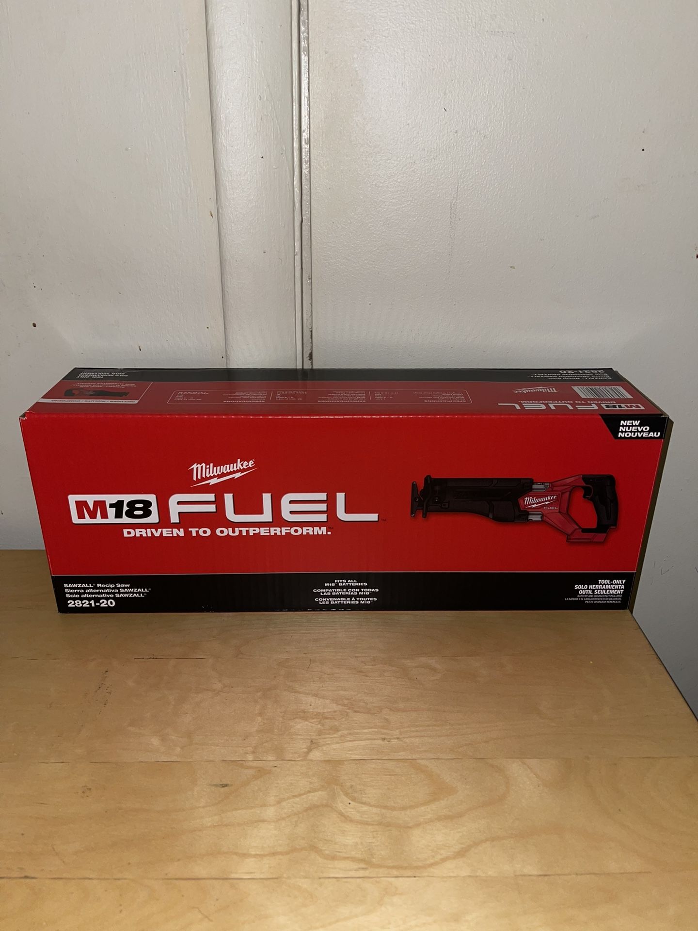 Milwaukee M18 FUEL Gen-2 Sawzall (NEW)