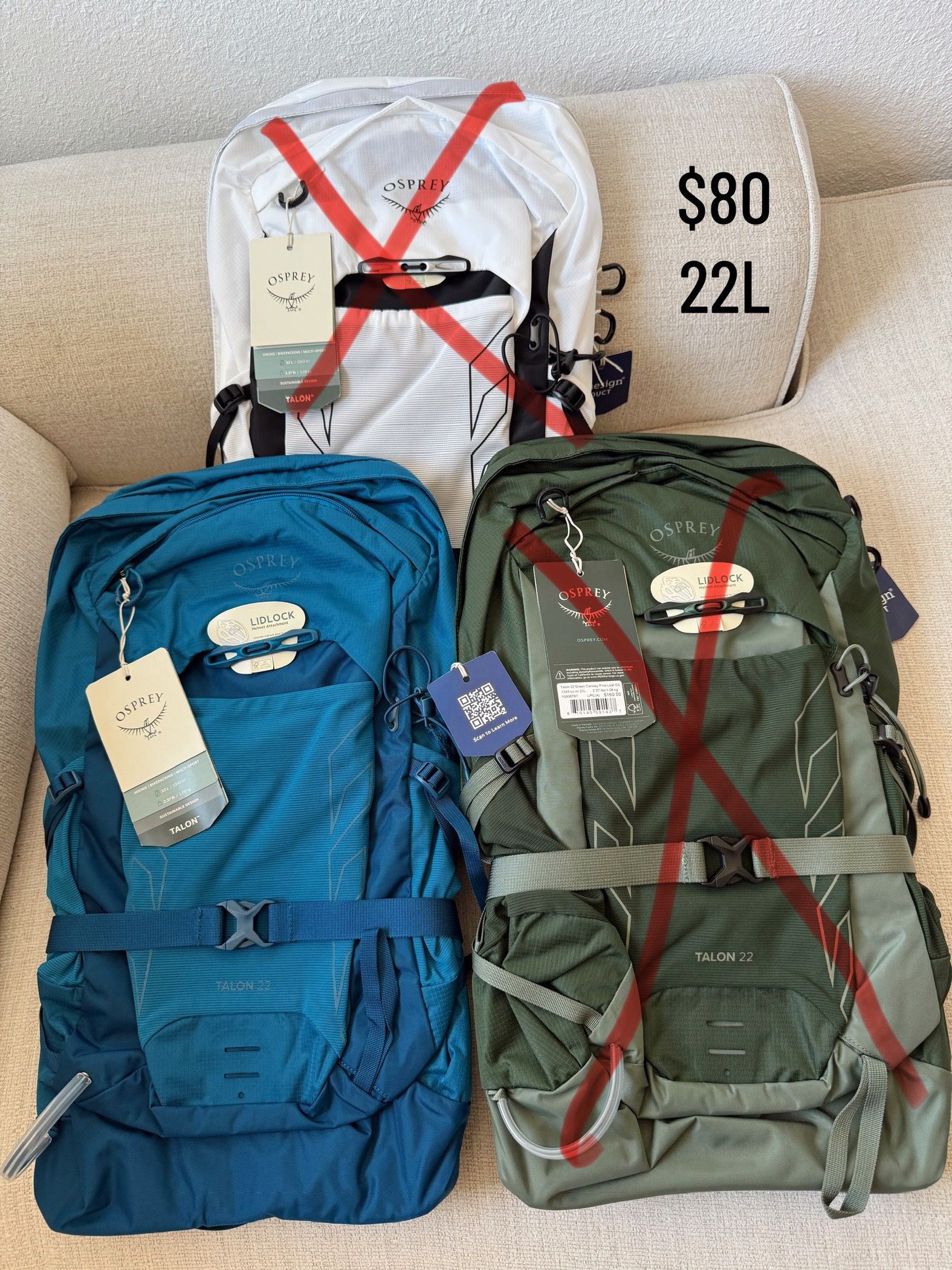NEW Osprey Backpacks