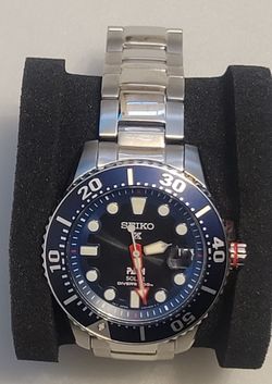 Seiko Prospex PADI Special Edition Solar Diver's 200m Watch.  (Tag No: 0141)