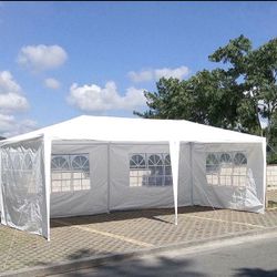 10x20 White Gazebo wedding party tent outdoor canopy tent   white FOR SALE in box