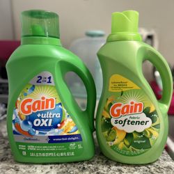 Gain Detergent & Softener 💚