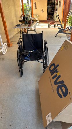 Wheel chair open box