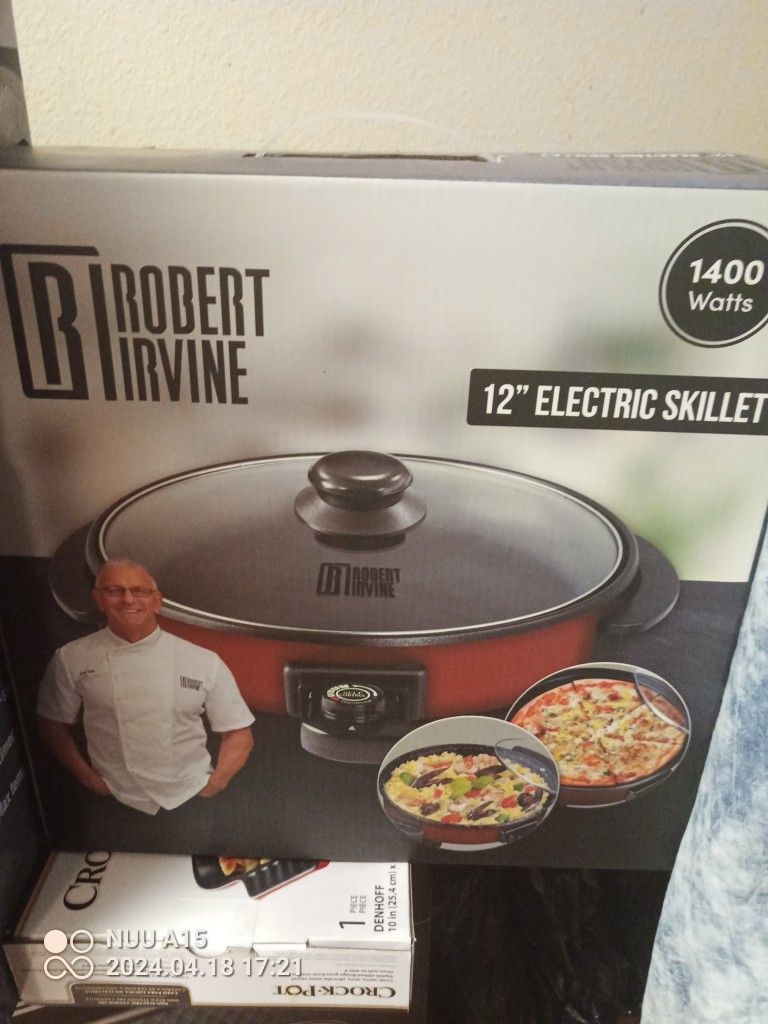 Rob Irvine Electric Skillet