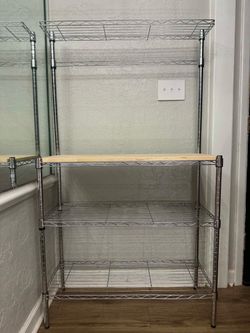 Bakers Rack-☕️ Coffee Bar-Microwave stand