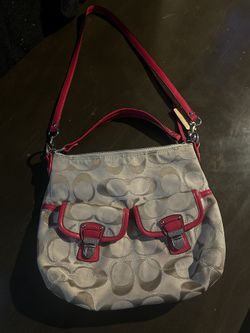 COACH BAG Beige/Pink GREAT CONDITION