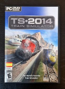 TRAIN SIMULATOR 2014 PC GAME - COMPLETE WITH CASE