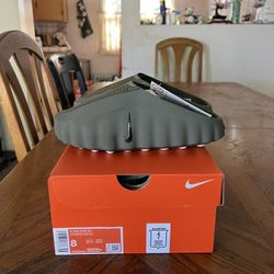 Nike Mind 001 Slide Tarp Green (Women's) Size 8