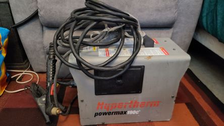 Hypertherm Powermax 190c Plasma Cutter with Torch & Ground Clamp