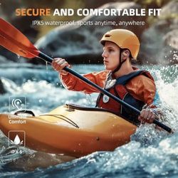 SUDOTACK Ultrafit Wireless Open Ear Headphones, Up to 30 Hours Playtime Air Conduction Sport Earbuds,