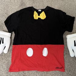 Adult Mickie Mouse Costume 