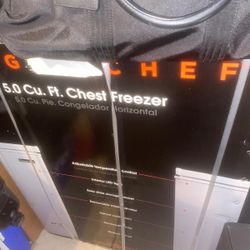magic cheff 5.0 cu chest freezer