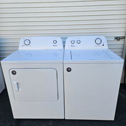 Amana High Efficiency Washer And Dryer Set