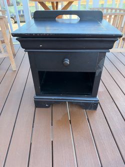 Free Wooden Nightstand Bedside Table