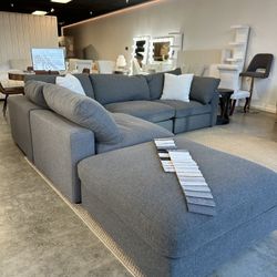 Cloud Modular Modern Sectional Sofa Chaise — Warehouse Outlet Sale