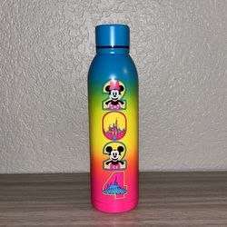 New Disneyland Resort 2024 Stainless Steel Tumbler With Lid NEON Disney 