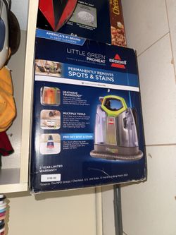 BISSELL little green proheat carpet cleaner