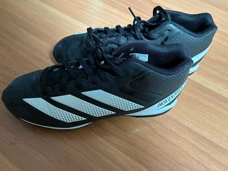 AdiZero boys football cleats, size 6
