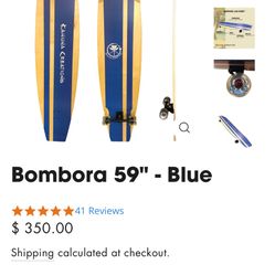 Kahuan Creations Bombora 59" - Blue (Street Surf Longboard)