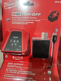 Milwaukee M18 Top Off Charger And Power  Supply