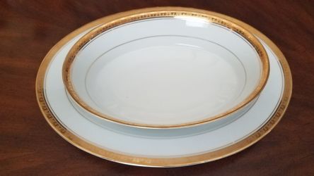 Noritake platter and serving Bowl