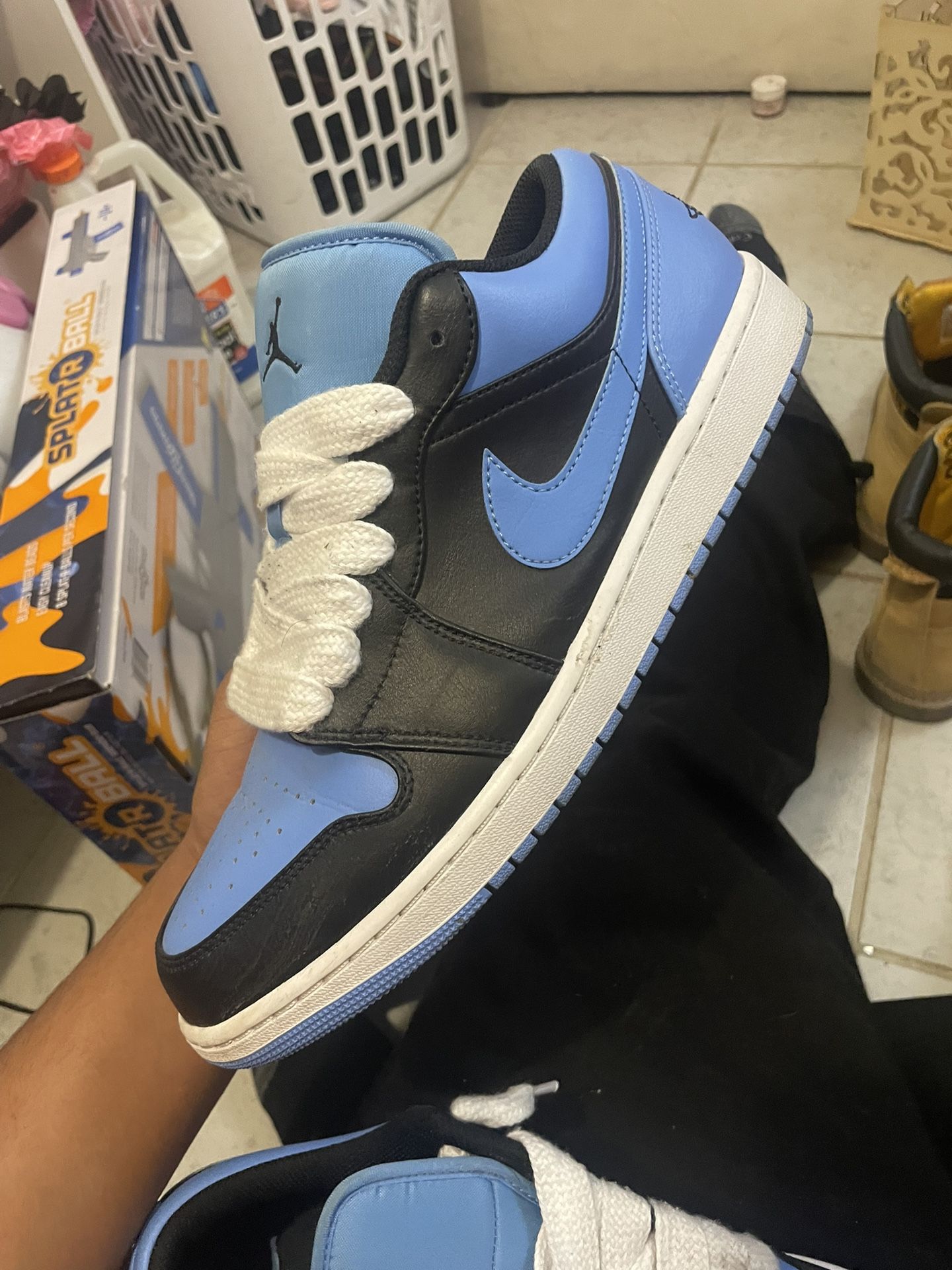 Both Pairs For $50. Jordan 1 Lows. Size 12 Men