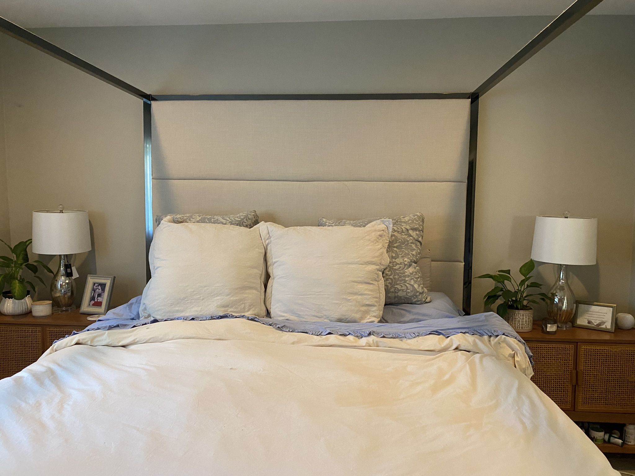 King Canopy Bed Linen Headboard,All Products : American Fashion Style Bags On Sale