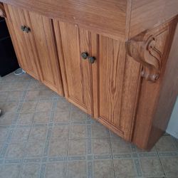 BEAUTIFUL ENTRYWAY TABLE, BAR, TV TABLE, CONSOLE TABLE FOR ANY ROOM IN THE HOUSE REAL WOOD AND MARBLE/ HERMOSA MESA PARA ENTRADA, para TV, etc.