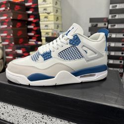 Air Jordan 4’s ( Military Blue )